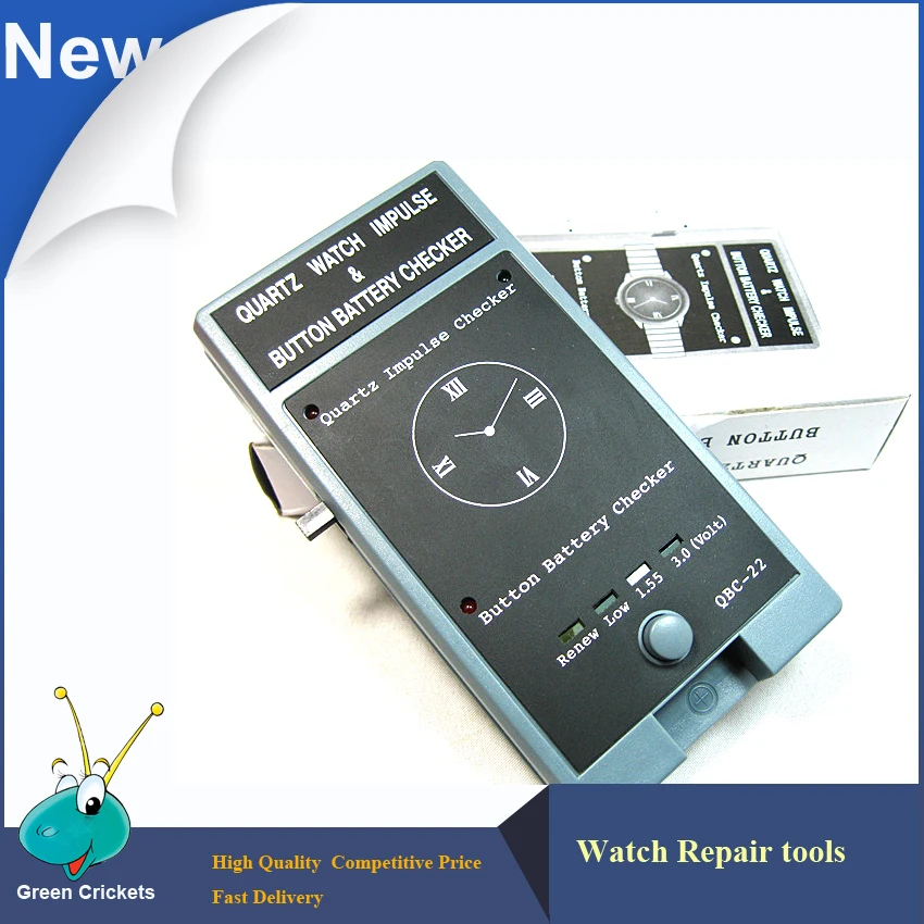 

Quartz Watch Movement Impulse Tester,Watch Button Battery Checker Battery Watch Tester,Mulit-functions Watch Repair Tools
