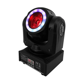 

Novelties Mini LED Beam 40W Lighting Beam Moving Head Light DMX Stroboscope Stage Light For perfect for clubs theaters Wedding