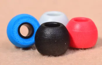 

5mm memory foam Inert sponge earphone sleeve Slow rebound in ear Silicone Case 4pcs