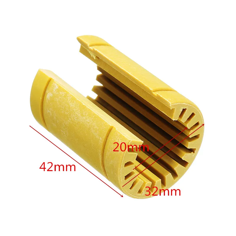 

1PC LM20UUOP Yellow Solid Polymer Linear Bearing For 3D Printer CNC Tools Durable 20mm x 32mm x 42mm