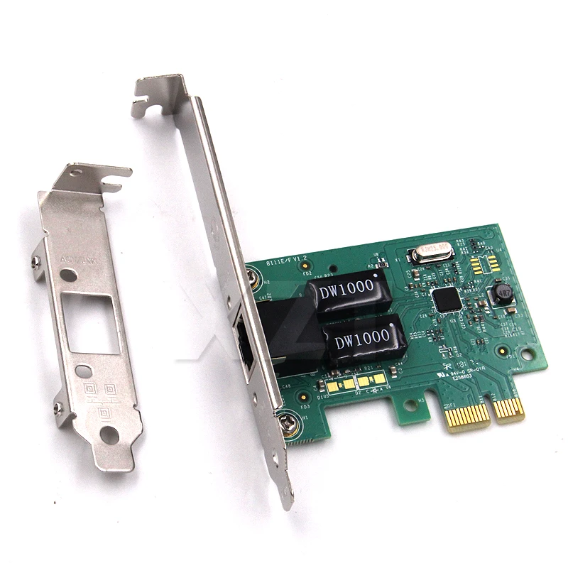 PCI Express E сетевая карта 1000 Мбит/с Gigabit Ethernet 10/100/1000M RJ45 LAN адаптер конвертер сетевой