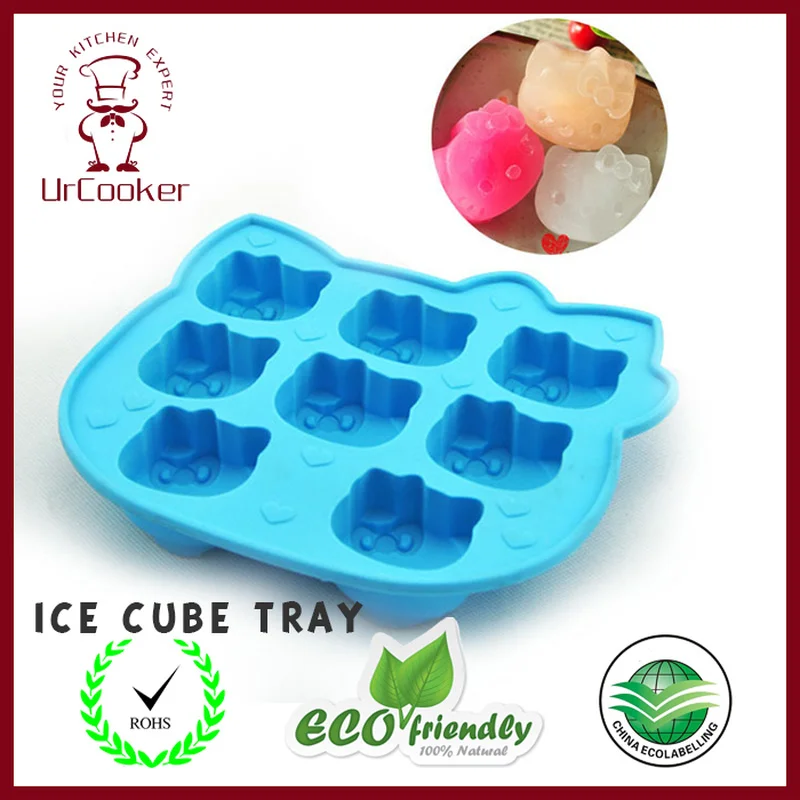 

Hello Kikty for Ice Cube Tray Vader Cocktails Silicone Mold Ice Cube Tray Chocolate Fondant Mould Diy Bar Party Drink