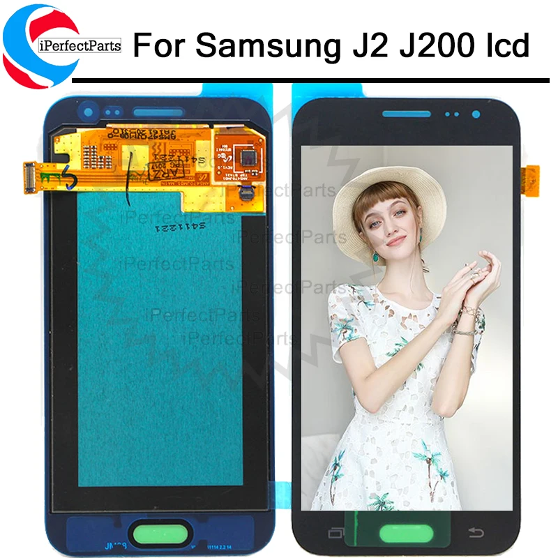 

lcd Tested for Samsung Galaxy J2 2015 J200 SM-J200FN J200M J200H J200Y LCD Display Touch Screen Digitizer Assembly