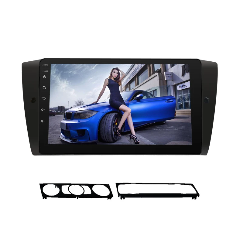 LEEWA " Большой HD экран Android 8,1 четырехъядерный автомобильный медиаплеер с gps Navi Радио Для BMW 318i 320i 325i E90 E91 E92 E93