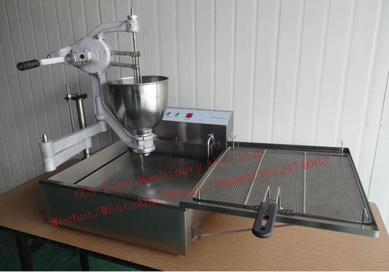 Commercial Electric Type 25L Big Doughnut Machine With 3 Different Molds Donut Maker Machine Ball Shape Donut Fryer