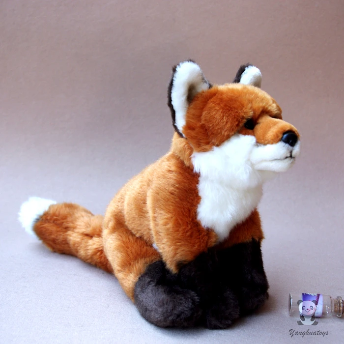 stuffed red fox