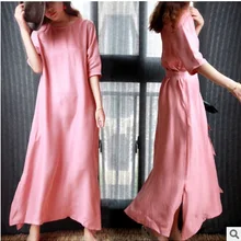 Новые товары, указанные летом, года, дизайн, высококачественное свободное шелковое женское платье больших размеров