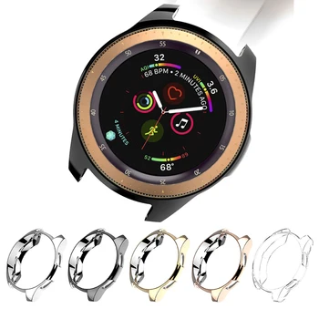 

360 full screen protector HD case for Samsung Galaxy Watch 42mm 42 mm Gear S2 S 2 GearS2 cover bracelet band accessories coque