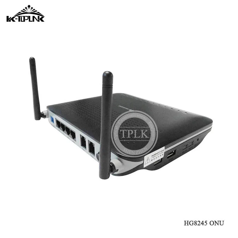 Скидка HG8245 GPON ONU 4FE+ 2 порта+ голос+ wifi SIP FTTH сети волоконно-оптический маршрутизатор Беспроводное сетевое оборудование