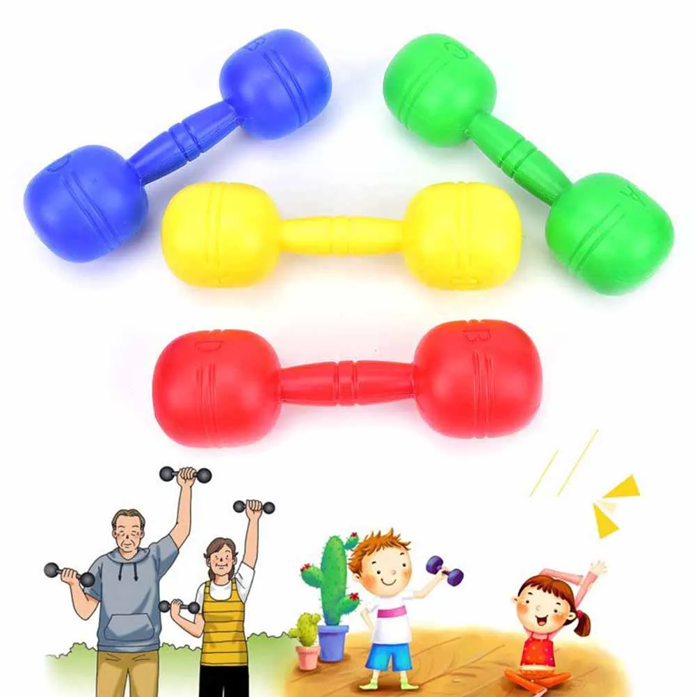 Детские гантели kndergarten открытый детский Фитнес Упражнение игрушка