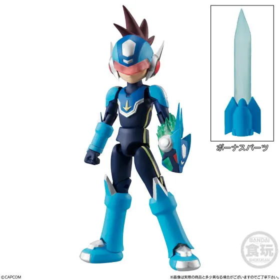 Японское аниме "MegaMan" BANDAI 66 ACTION Vol.2 фигурка-Mega Man/Rockman(полный набор 5 шт