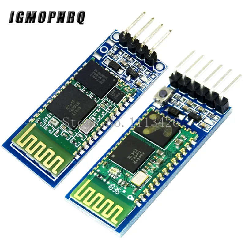 

HC-05 HC05 Wireless Module For rduino Serial 6 Pin Bluetooth / HC-06 4 Pin RF Receiver Transceiver Module RS232 Master Slave