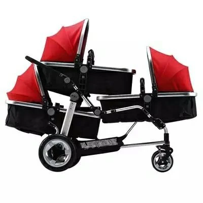 baby stroller for three