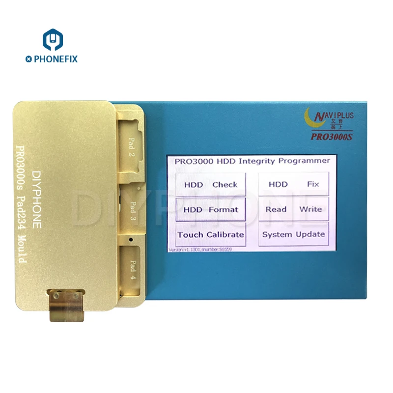 PHONEFIX Naviplus Pro3000s Программирование NAND flash NAND SN чтения и записи инструмент для iPad 2/3/4, 5, 6, iPad Air 1 2 iCloud