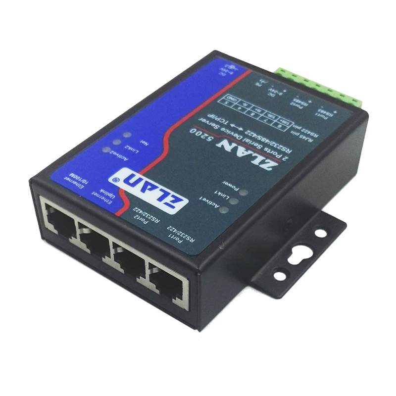 estrada 485 vez para ethernet 2 porta ethernet zlan5200 02