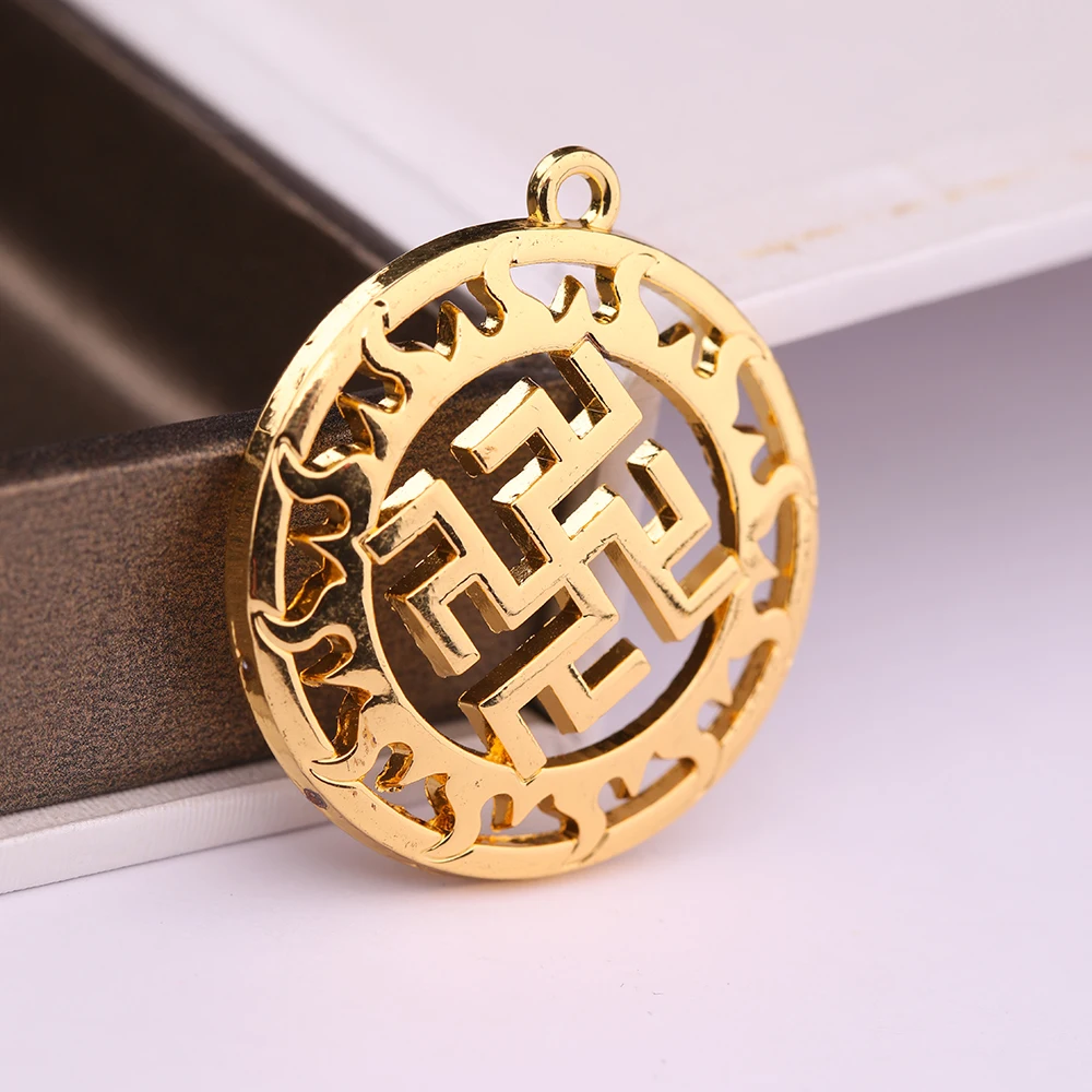 Teamer Sun подвеска с символикой викингов для ожерелья круглые заклинания Insignia Triquetra