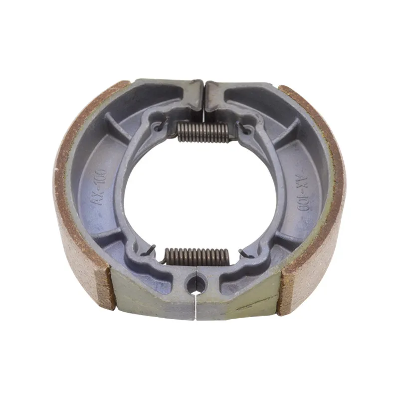 

Motorcycle Rear Wheel Brake Shoe Drum Brake Shoes Sets For Qingqi Suzuki QS110 AX100 QS 110 AX 100 Brake Replacement