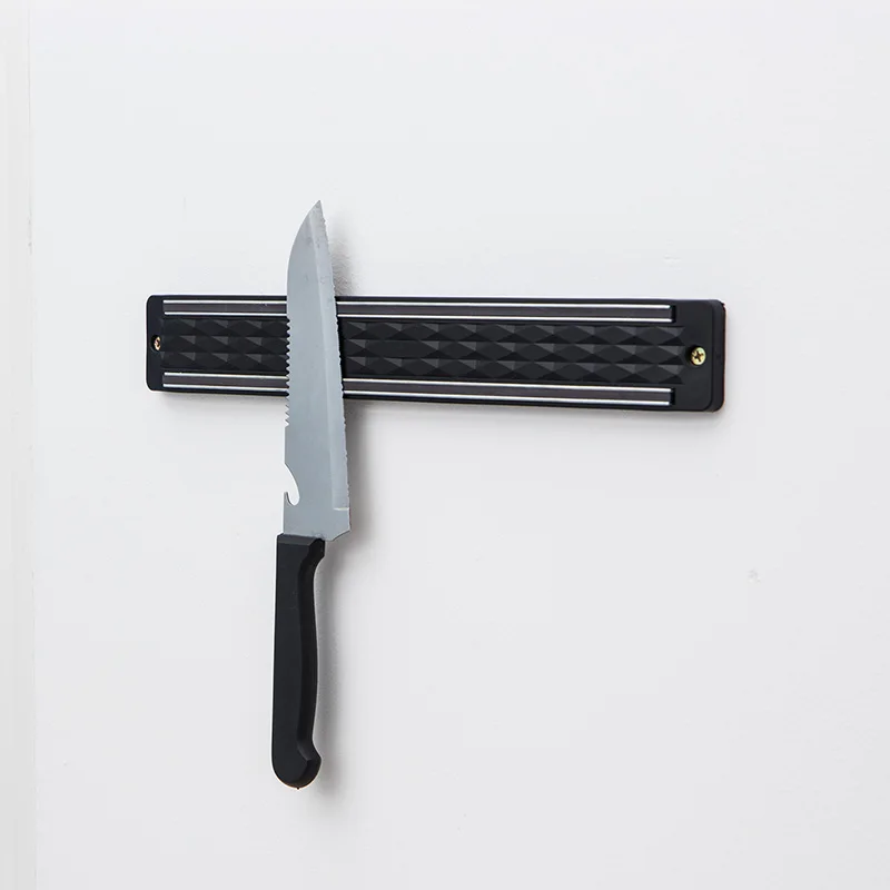 ORZ المطبخ سكين تخزين حامل رف جدار جبل كتل مغناطيسية سكين مقص المنظم أدوات مطبخ اكسسوارات عالية الجودة