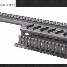 Векторная оптика Galil Golani Tactical Handguard Quad Rail Picatinny Scope Mount system подходит для векового полного металла черный