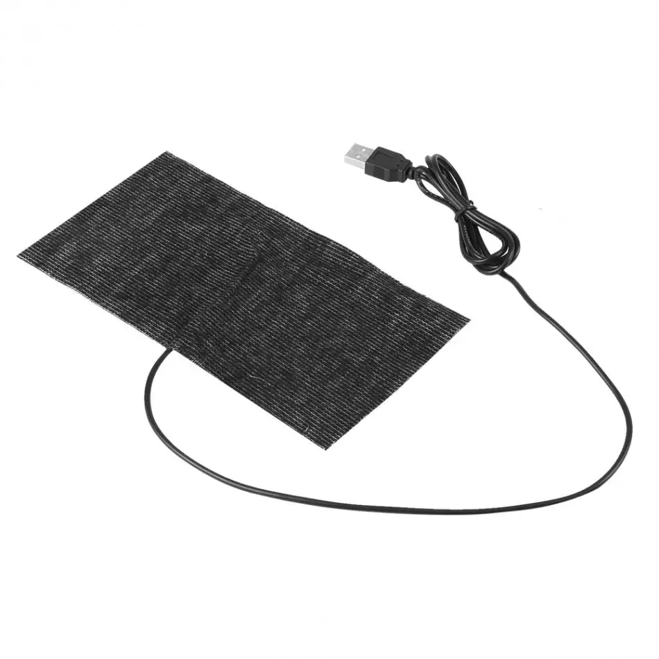 Buy 20 x 10cm USB Heating Pad Black 5V USB Carbon