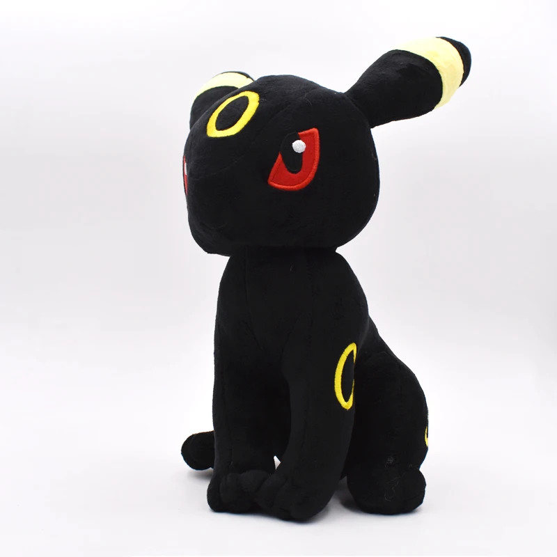 Новые сидящие Плюшевые игрушки Umbreon Eevee, мягкие набивные из аниме, Мультяшные куклы, детский подарок, большой размер 30 см