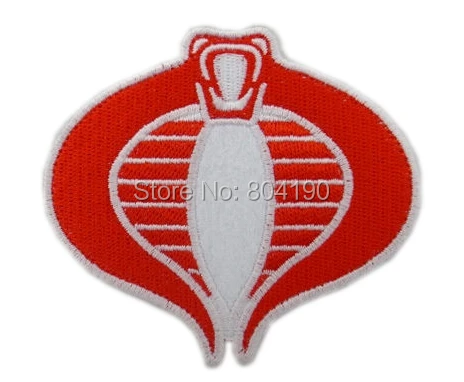 3." g.i. GI Joe Cobra логотип Storm Shadow Ver. Bedge крючок обратно патч фильм ТВ Костюм пришить вышитые патч Мода Костюмы