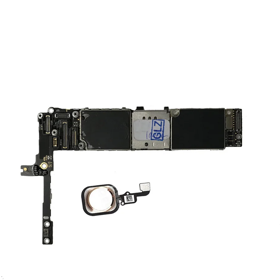 16 Гб 64 Гб 128 ГБ для iPhone 6S Plus 6SP материнская плата с/без touch ID разблокированная материнская плата IOS системная материнская плата