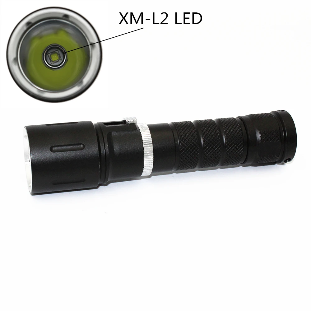 

LED Diving Flashlight 1200 Lumens XM-L2 Underwater 100M Waterproof LED Diving Flashlight Scuba Torch Lamp