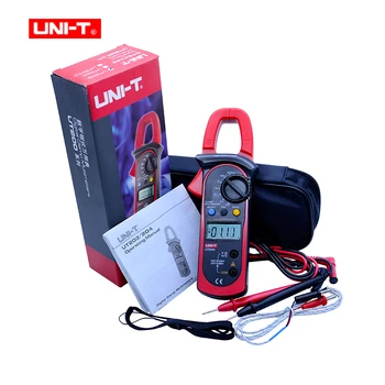 

UNI-T UT204A Digital Clamp meter aotu range True RMS LCD Multifuction Ohm DC AC Voltmeter AC Ammeter Data Hold