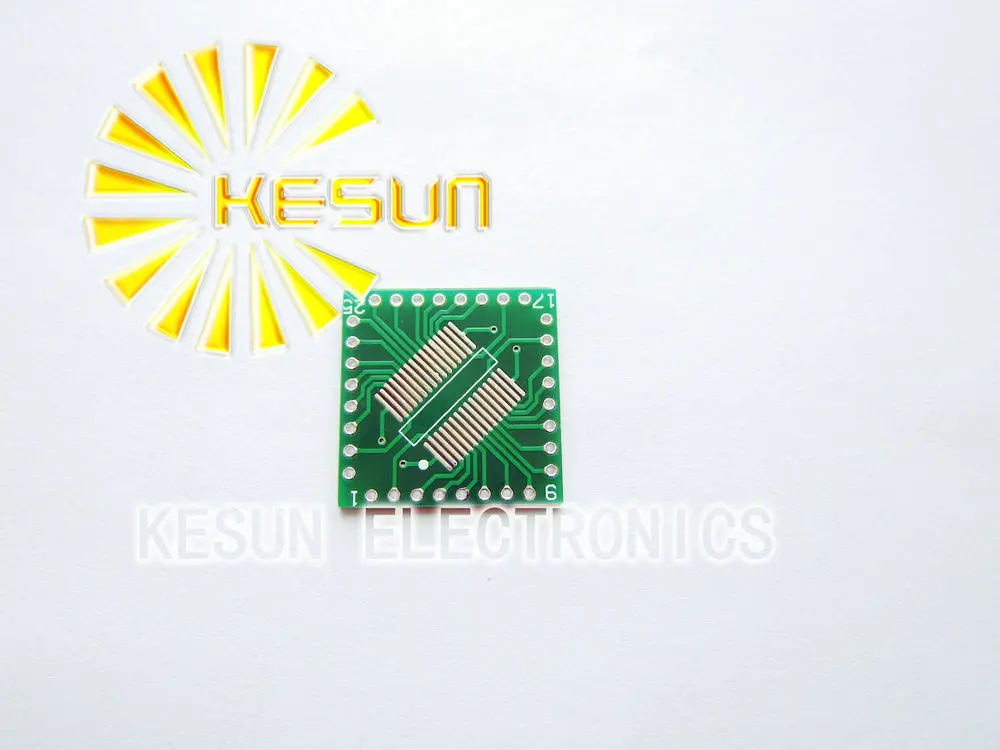 10PCS PFQP32 LQFP32 TQFP32 QFP32 SOP32 SSOP32 turn DIP32 0.8MM IC adapter Socket / Adapter plate PCB Connector