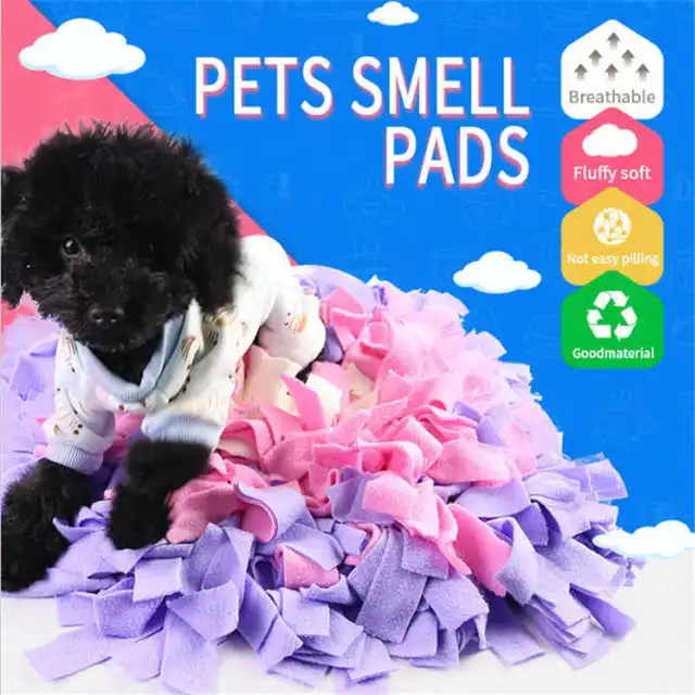 Pet Sniffing Pad Play Cushion Dog Consume Energy Slow Eating Puzzle Pet Sniffing Pad Play Cushion Dog Consume Energy Slow Eating Puzzle Smelling Spliced Olfactory Training