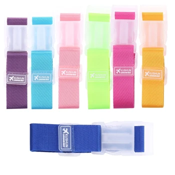 

THINKTHENDO Adjustable Suitcase Bag Travel Luggage Straps Buckle Baggage Tie Down Belt Lock