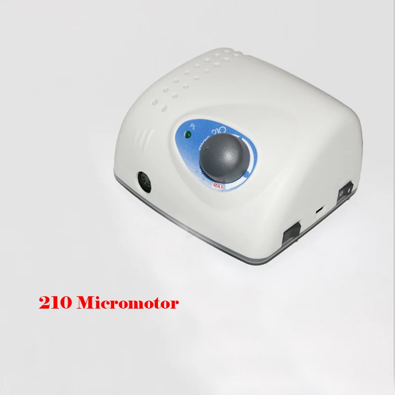 Dental Micro Motor 35000RPM Strong 210 Micromotor 102L Handpiece Electric Nail Drill Machine 2.35 102L Strong - Color: 210 Micromotor