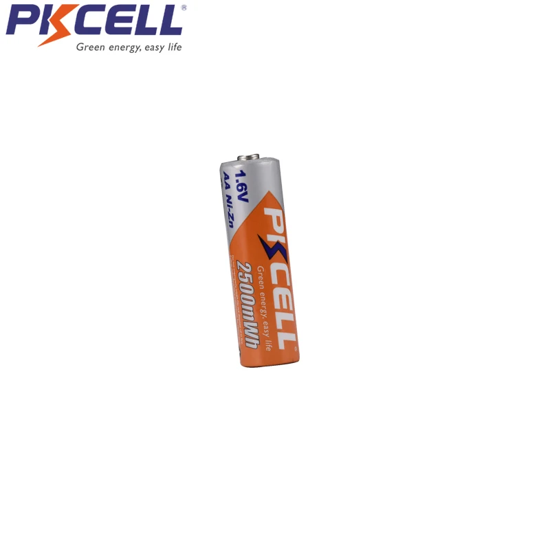 8 шт. PKCELL Battreia aa 2500mWh NIZN AA Перезаряжаемые Батарея 1 6 V высоким v с 2 коробки держать
