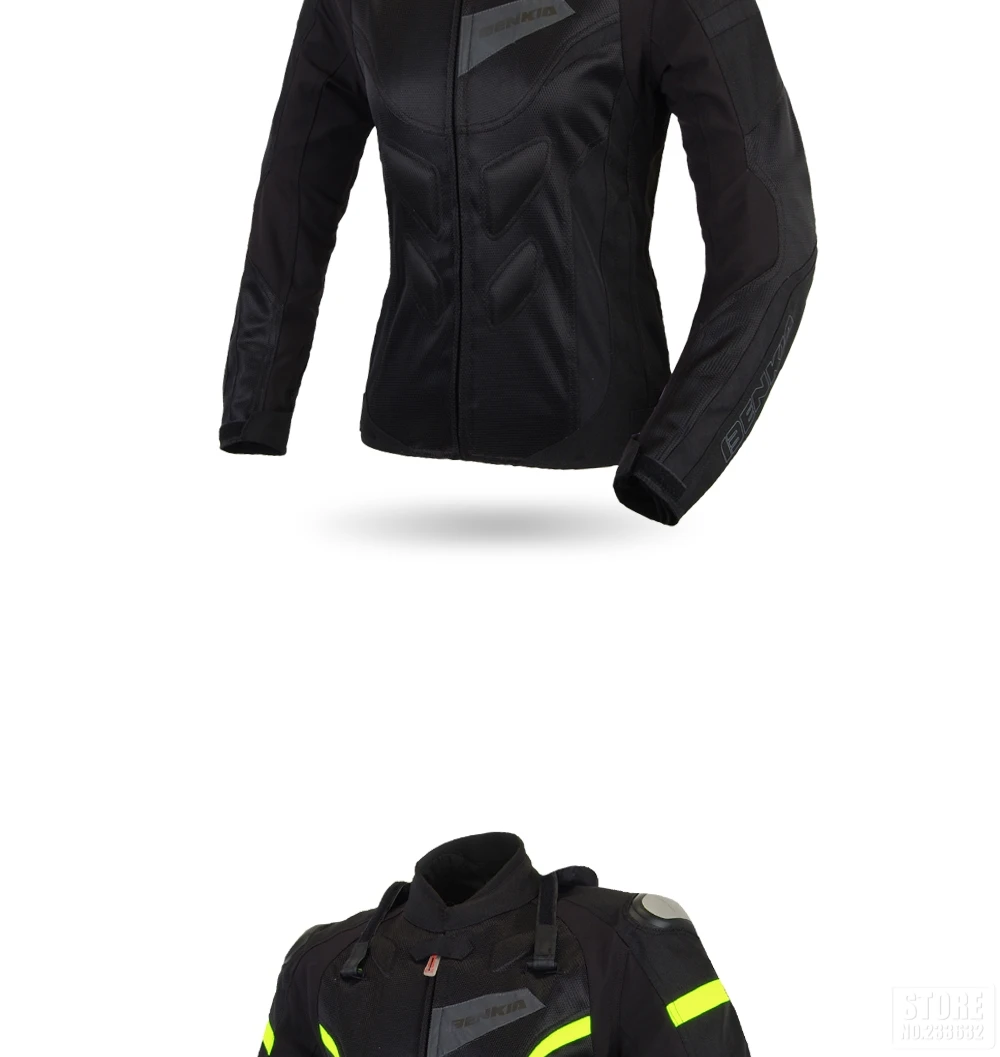 BENKIA Женская мотоциклетная куртка дышащие мотоциклетные гоночные куртки в сеточку мотокросса защитные Джерси для мотокросса Femmel
