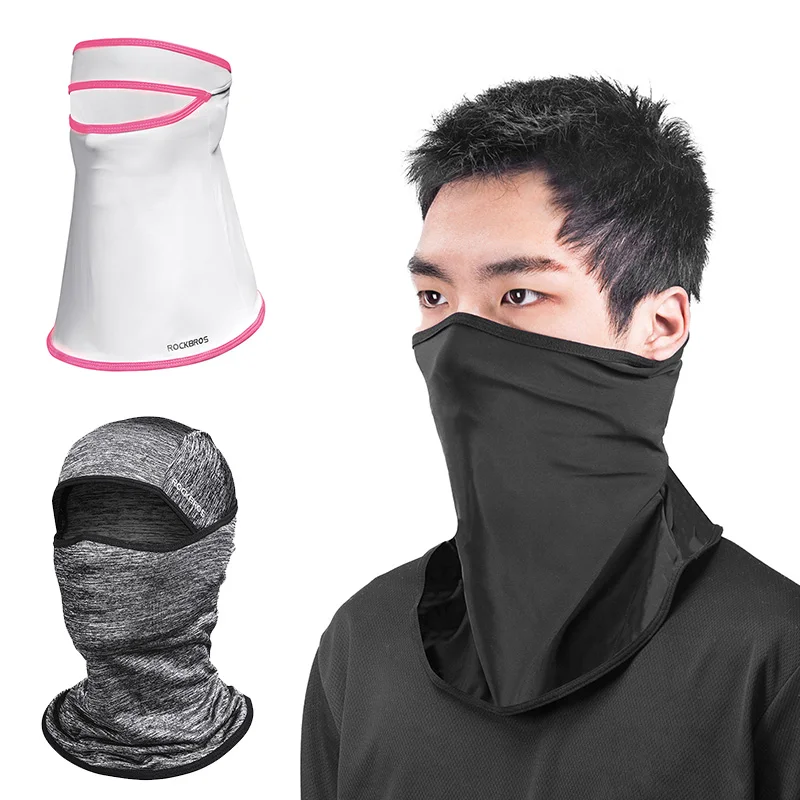 Открытый Спорт маска для лица Полный обертывание дышащий анти-УФ солнцезащитный козырек езда головной убор