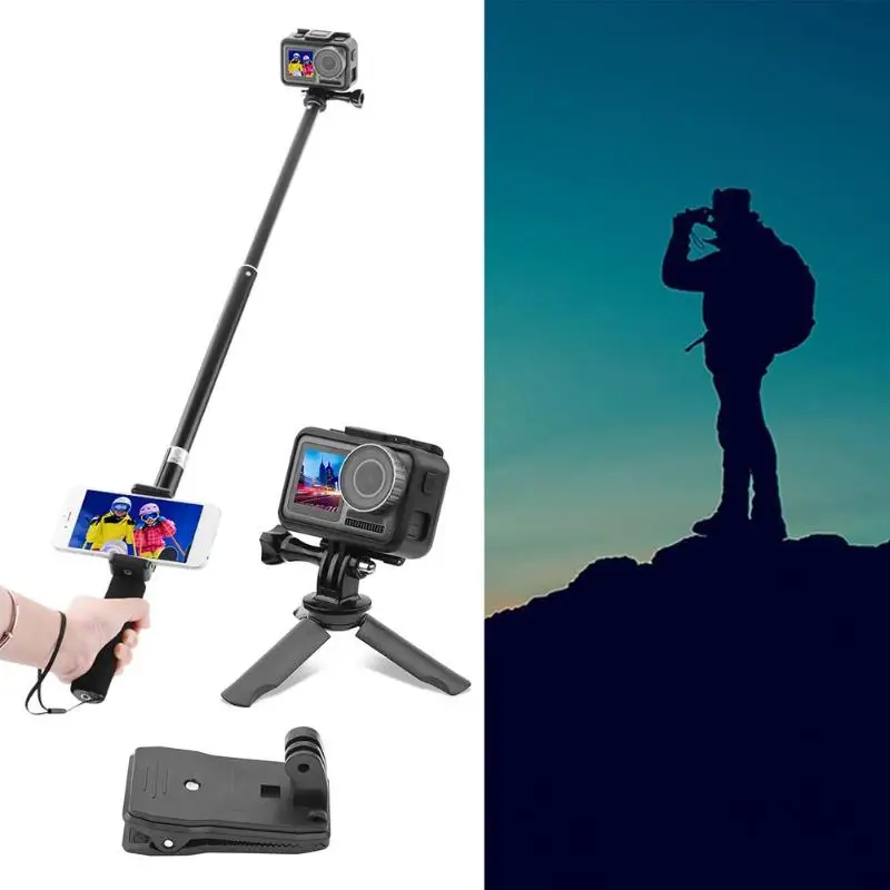 10 шт. селфи Палка Набор штатив держатель для велосипеда комплект DJI OSMO экшн