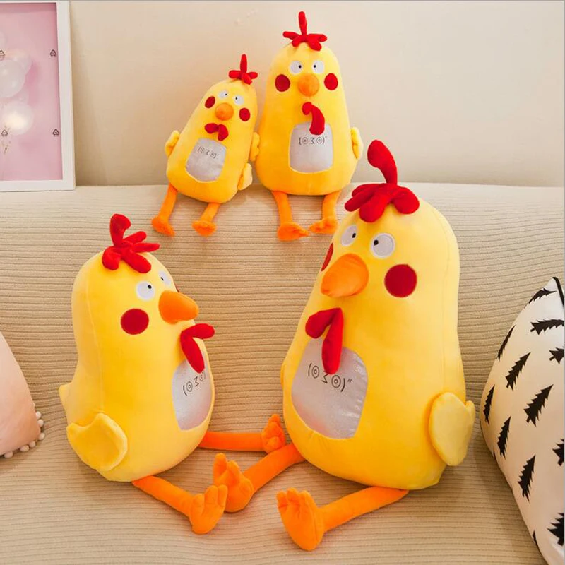 

Creative Lovely Funny Chicken Plush Toys Soft Stuffed Animal Plush Doll Toy Children Toys Girls Birthday Gifts
