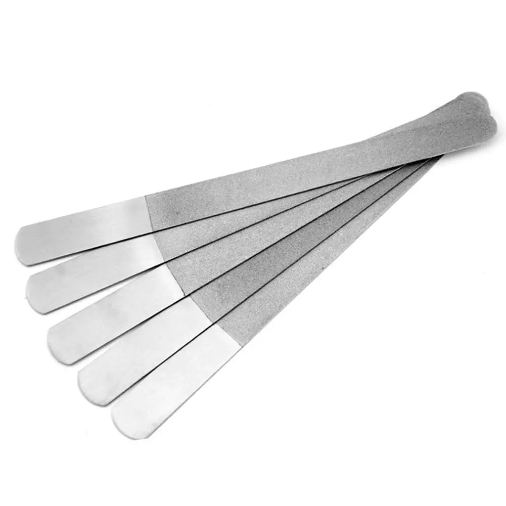 1 шт. пилки для ногтей из нержавеющей стали буфер шлифовка полировка шлифовальные