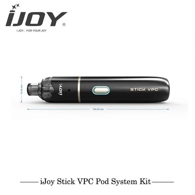 IJOY Stick VPC Kit 1100 мАч батарея макс. 15 Вт Vape 1 6 мл емкость Pod tastier керамическая катушка