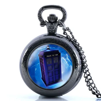 

Pocket Watch Men Horse Pattern Quartz Watch Vintage Chain Retro Pocket Watch With Necklace Gift Drop Shipping