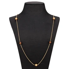 UNY Calidad Superior de La Vendimia Elegante Perla De Imitación Rosa y Oro Blanco Plateó el Único Retro Collar de La Joyería Para Las Mujeres Shipping