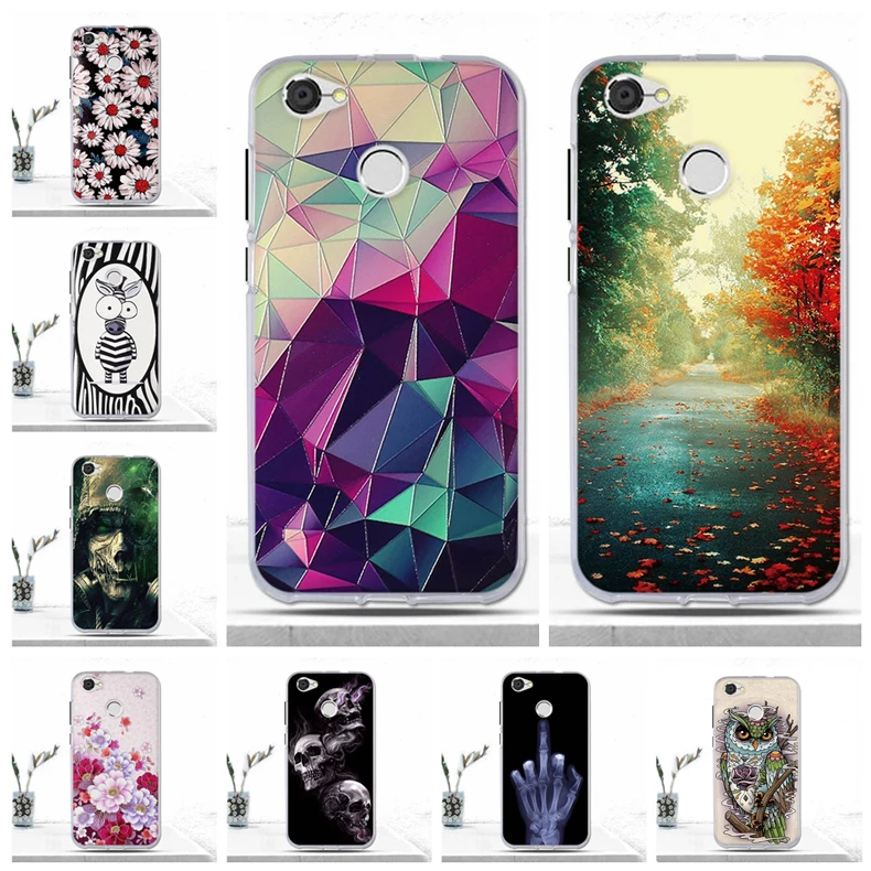 

for ZTE Blade A6/A6 LITE Case Soft TPU Silicone 3D relief Protective Phone Case Cover for ZTE Blade A6/A6 LITE Cover Coque Shell