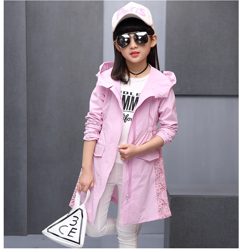 Обувь для девочек весна Новинка Весна раздел больших детей с пальто куртка корейская детская одежда для девочек кардиган