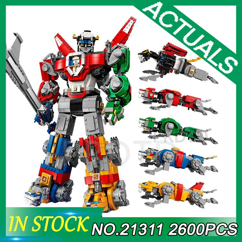 

DHL Spain Voltronly Robot King 21311 Robot toys Movie set Model Building Blocks Bricks Toys Children Christmas Gifts