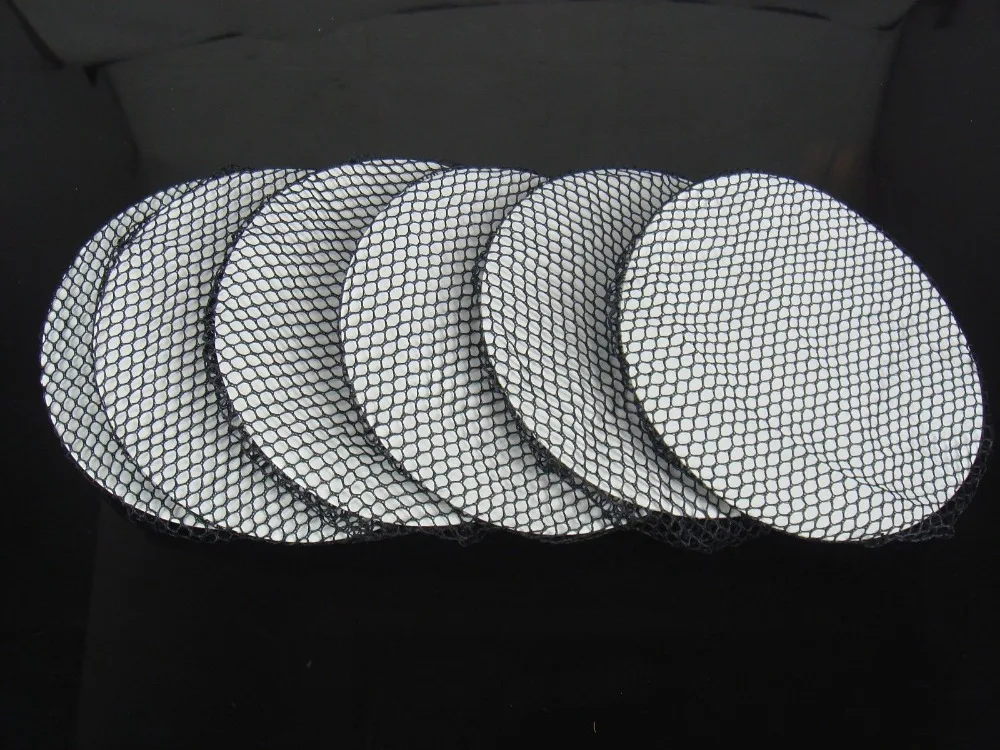 10PCS Bun Cover Snood Hair Net Ballet Dance Skating Croche Black Color SP-08