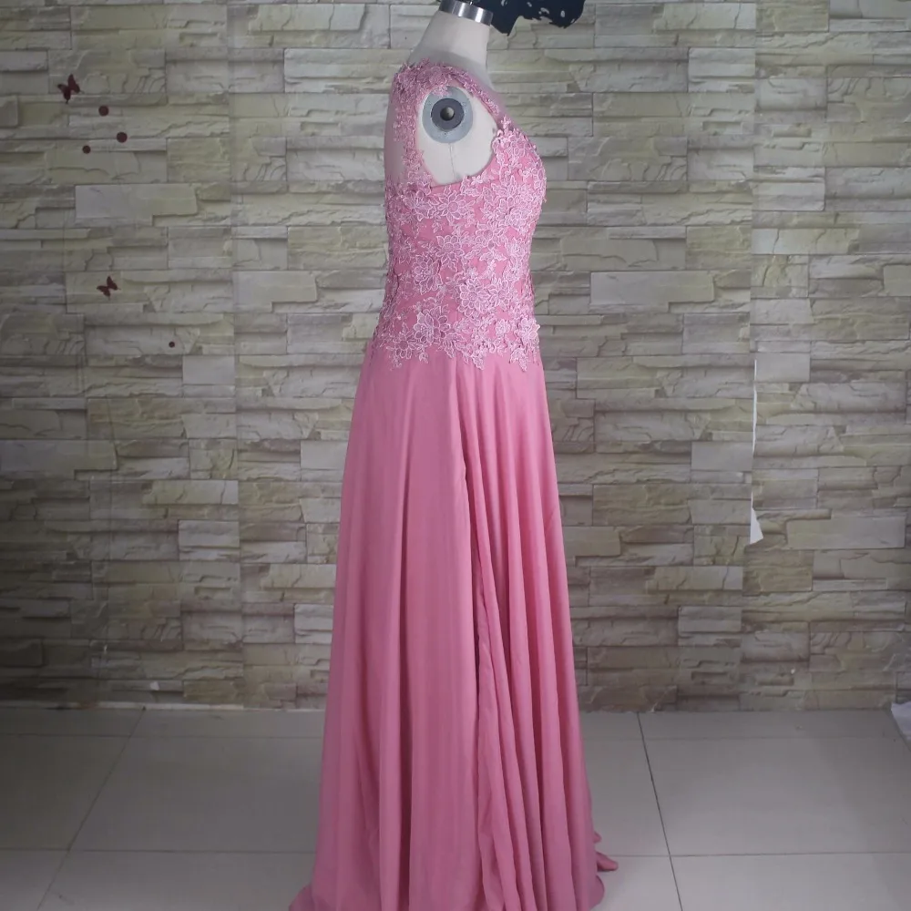 Vestidos De Festa Голубая роза Матери вечернее платье плюс Размеры Мамам молодожёнов Кружево торжественное платье e201650
