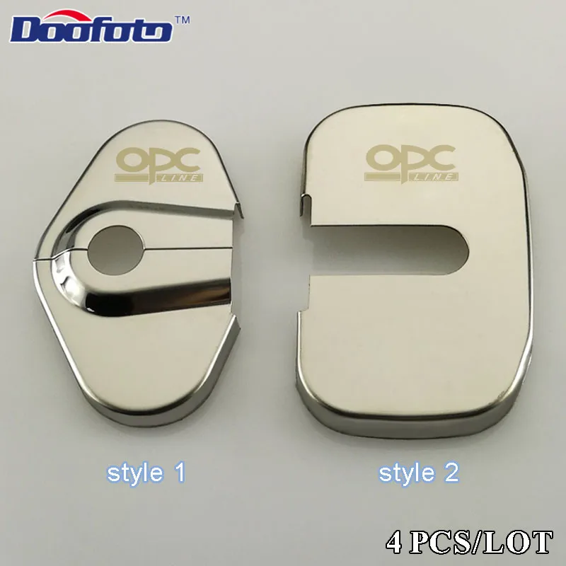 Doofoto авто защита дверной замок Чехлы для автомобиля Стайлинг Opel Opc Corsa Astra Zafira Insignia