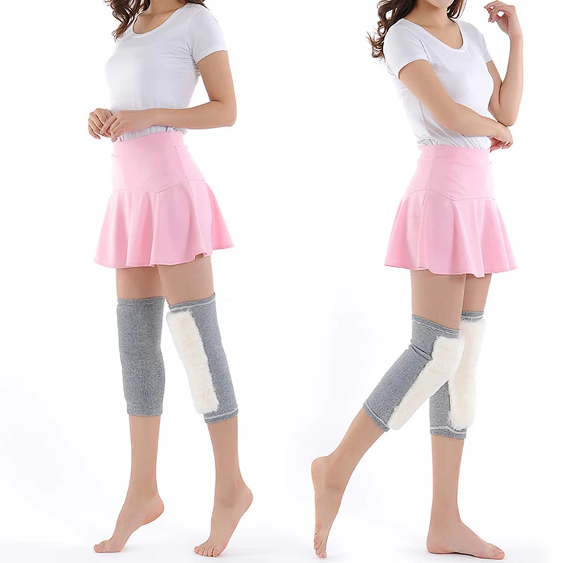 1 пара теплые шерстяные наколенники от артрита для мужчин и женщин|pad man|padded knee padspad