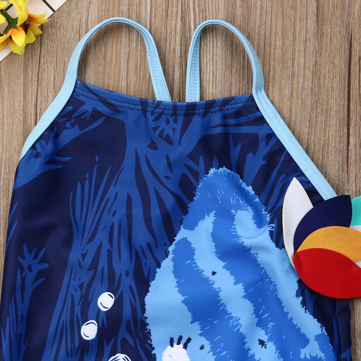 От 3 месяцев до 5 лет купальник для малышей Дети Девочки рыба детское бикини купальники купальный костюм летняя детская одежда для пляжа